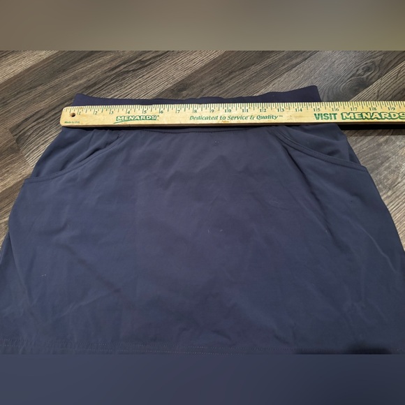 Columbia Charcoal Gray Skort athletic medium preppy tennis golf sporty - Picture 6 of 8